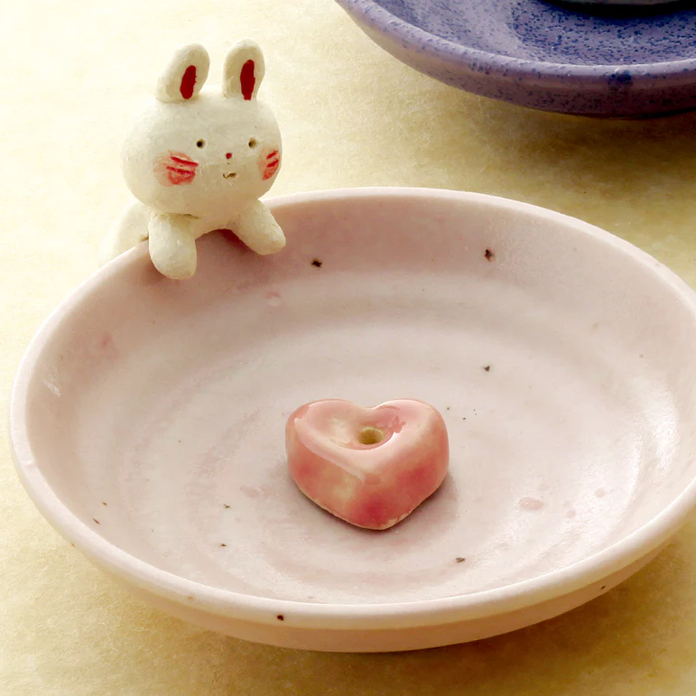 ほのぼの香立（兎）の画像